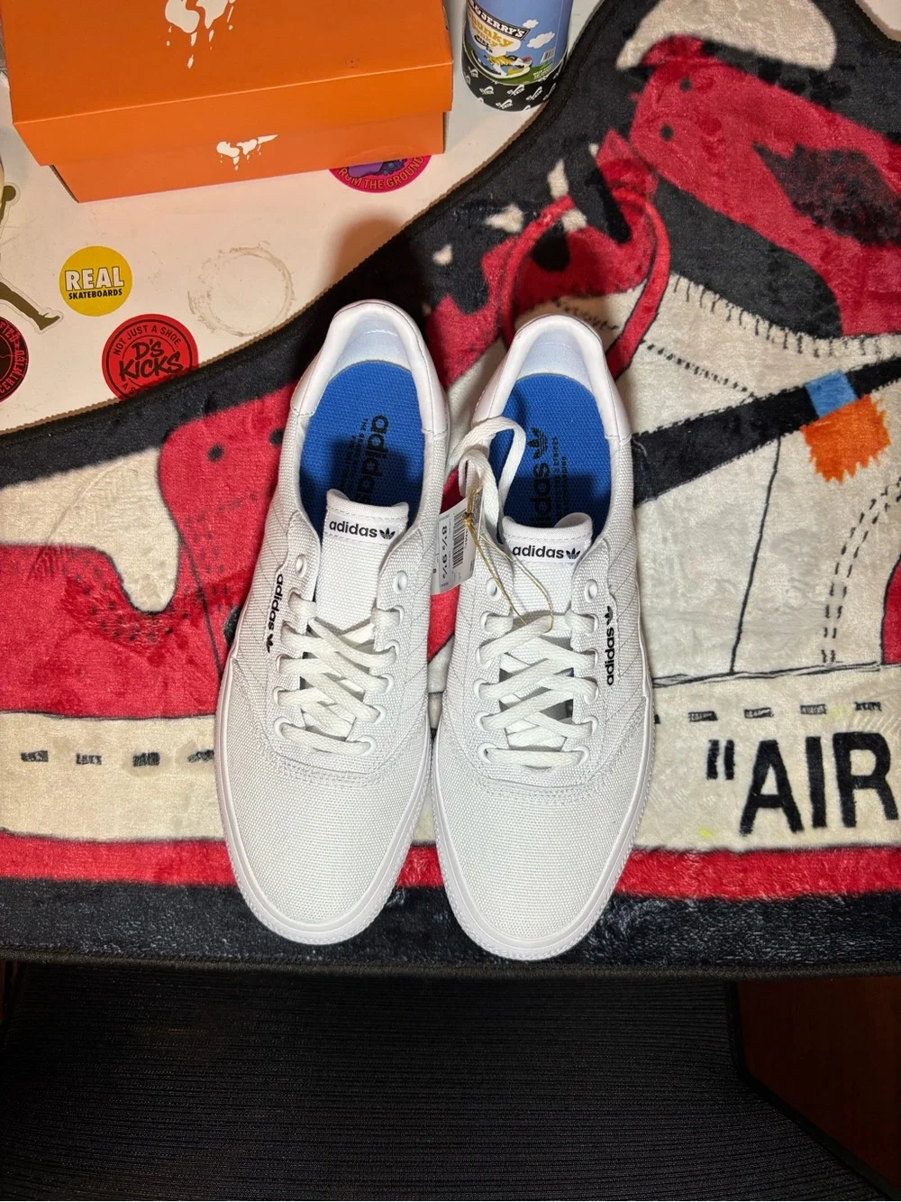 adidas White Low-Top Women's Athletic Sneakers